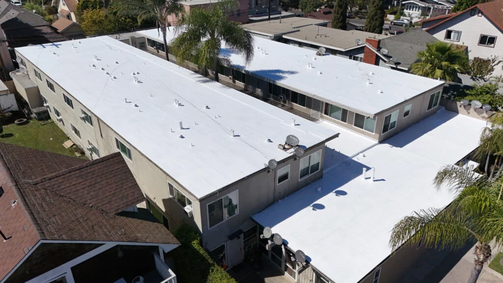 After Roof Coating