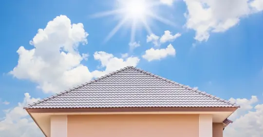 Roof during heatwave